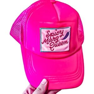 Hot Pink 'Spicy Marg Queen' Trucker Hat